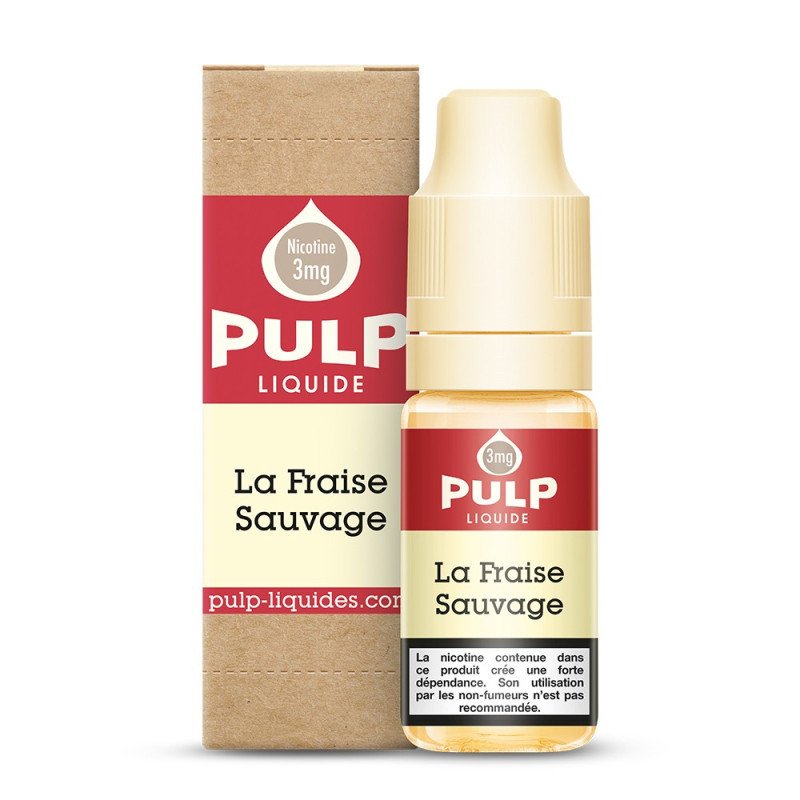 Prix Discount - Pulp Fraise sauvage à partir de 2.49€/10ml