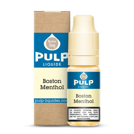 Prix Discount - Pulp Boston menthol à partir de 2.49€/10ml