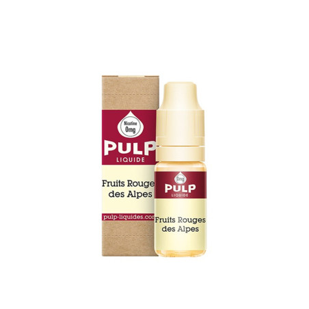 Prix Discount - Pulp Pulp Fruits rouges des Alpes à partir de 2.49€/10ml