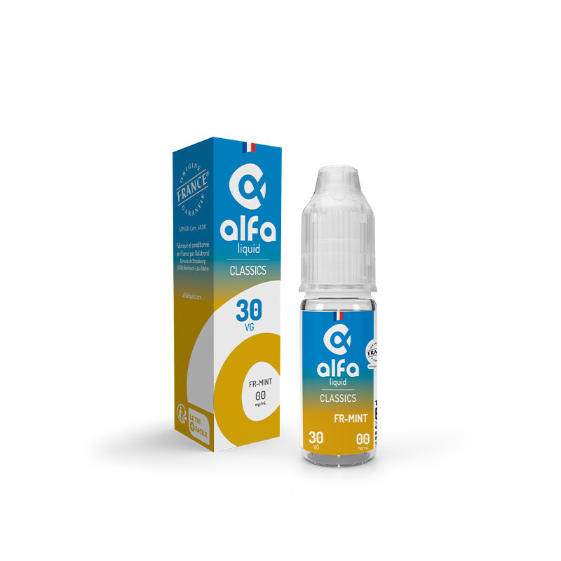 Alfaliquid FR-Mint - 10ml le moins cher - à partir de 2.45€
