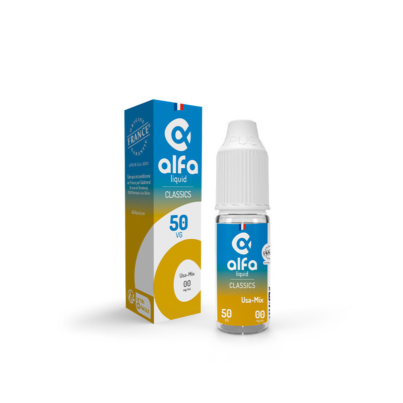 Alfaliquid USA-MIX - 10ml le moins cher - à partir de 2.45€