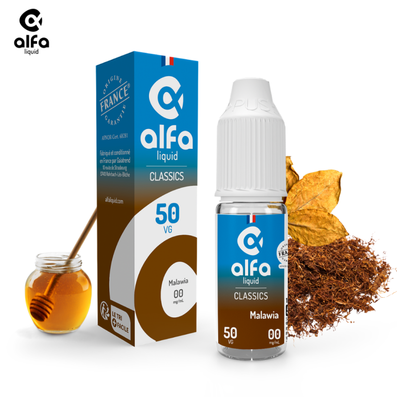 Alfaliquid Malawia - 10ml le moins cher - à partir de 2.45€