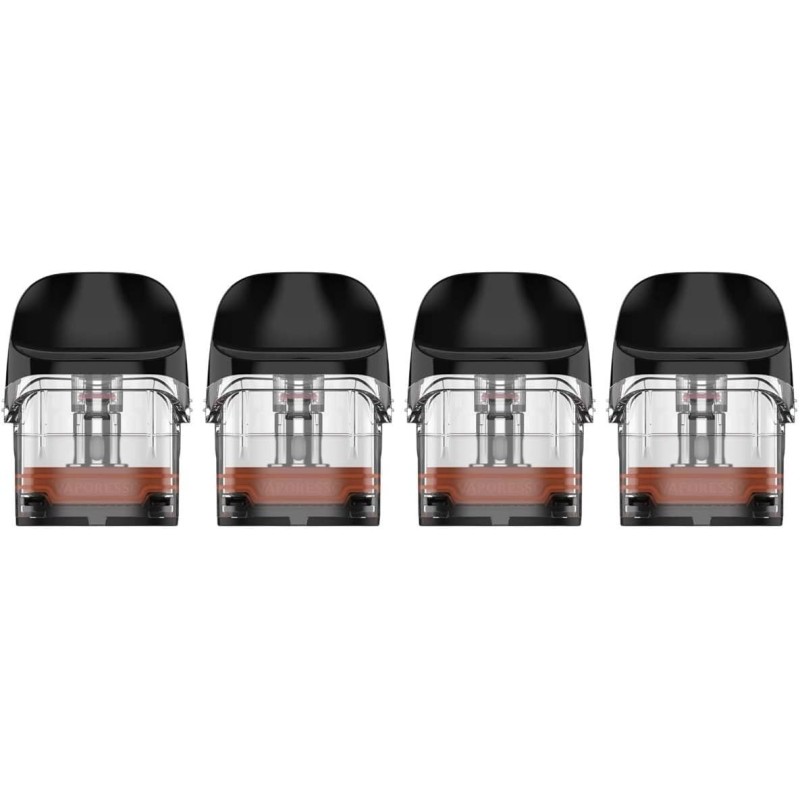 Pack de 4 Pod Luxe Q - 2ml - 0.6ohm Mesh Corex - Vaporesso - Cartouche de remplacement
