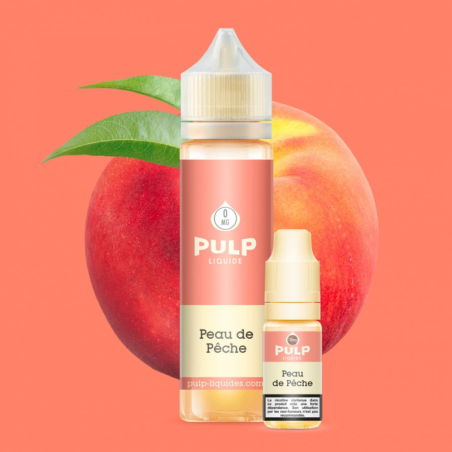 Pack Peau de pêche 60ml - Pulp Pack 3mg et 6mg - Boosters inclus