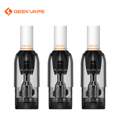 Lot de 3 Pods Wenax M1 - GeekVape - 1.2 ohm - Cartouches de remplacement