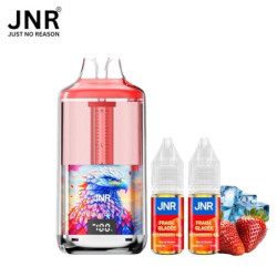 JNR Falcon Gem + 30K – Puff rechargeable 30 000 puffs, réservoir intégré (22 ml, 950 mAh, écran)